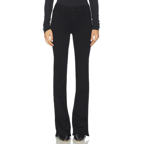 [冬季新品]PAIGE LAUREL CANYON 靴裤 黑色美式复古风REVOLVE小众