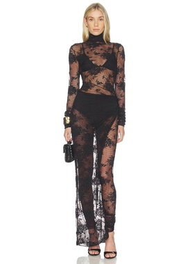 The Andamane TESSA 连身裤 黑色 美式休闲风REVOLVE小众新款