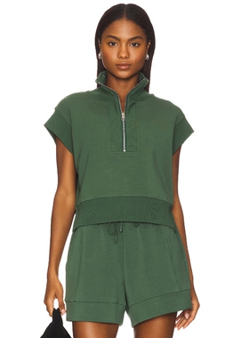 [冬季新品]Varley KELLY 运动衫 深绿色REVOLVE小众新款