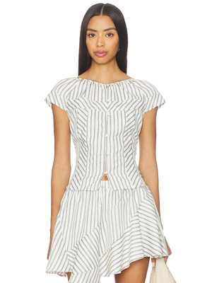 Amanda Uprichard NORINA 上装 revolve小众新款