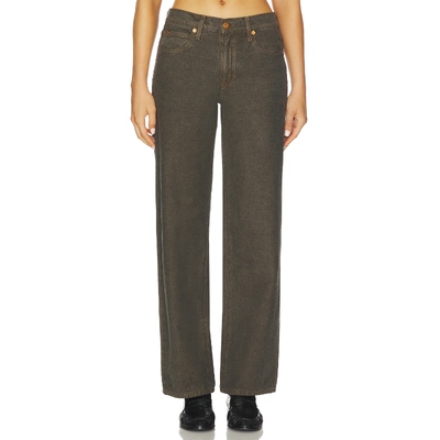 SLVRLAKE JAZMINE 阔腿 棕色 美式复古风REVOLVE小众新款