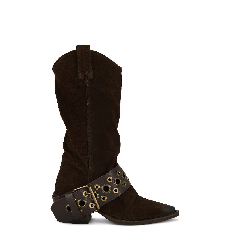 Steve Madden 思美登 ASHWOOD 靴子 棕色 女款REVOLVE小众新款