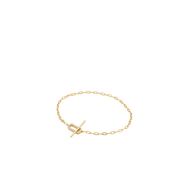 SHASHI Jade Pave Bracelet手链revolve时尚小众新品
