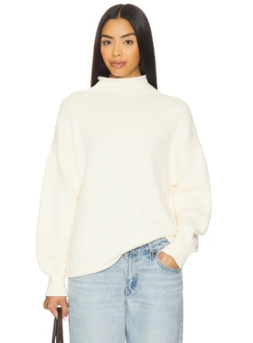 [冬季新品]Free People TORRES 樽领毛衣 象牙白REVOLVE