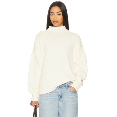[春季新品]Free People TORRES 樽领毛衣 象牙白REVOLVE春季