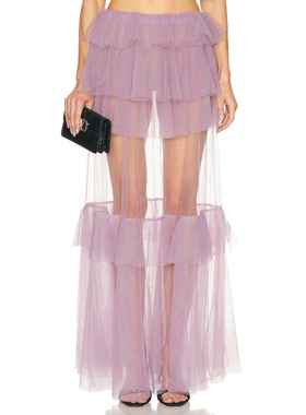 AKNVAS VILHELMINE 半身裙 薰衣草小众新款