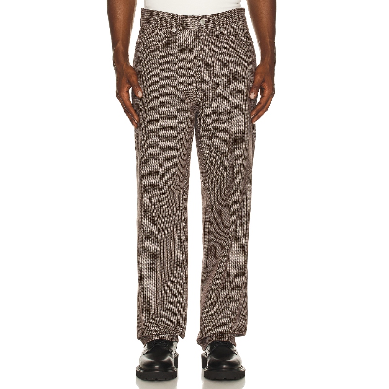 Obey NA 长裤 棕色REVOLVE小众新款