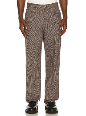 Obey NA 长裤 棕色REVOLVE小众新款