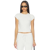 Teerevolve小众新款 perfectwhitetee Short Sleeve Mindy Waffle