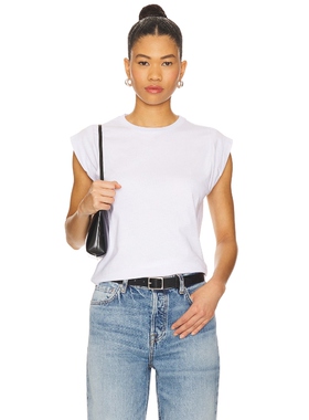 [春季新品]GRLFRND MUSCLE TEE T恤 白色辣妹风REVOLVE新款