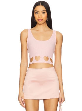 Lovers and Friends DYLAN 上装 粉色REVOLVE小众新款