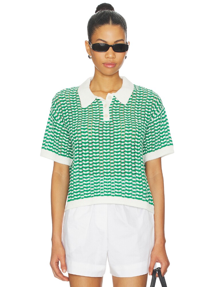 Stitches & Stripes TINSLEY 马球T恤 revolve小众新款