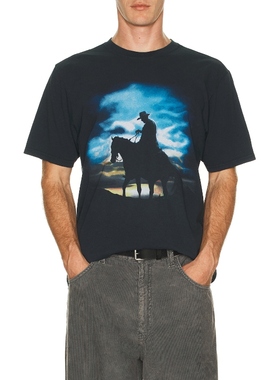 ONE OF THESE DAYS HARVEST MOON T恤 黑色REVOLVE小众新款