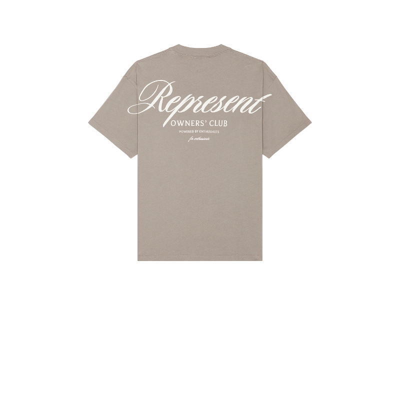 REPRESENT OWNERS CLUB T恤 仿旧REVOLVE小众新款