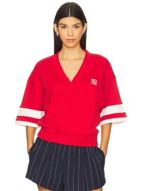 [冬季内搭]Araminta James 衬衫 红色辣妹风REVOLVE小众新款