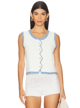 Central Park West Rose Scallop Edge 象牙白 2revolve小众新款