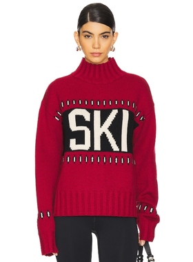 Lovers and Friends 毛衣 红色REVOLVE小众新款