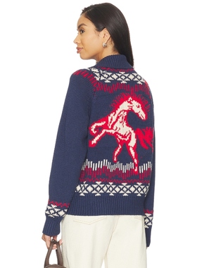 Sendero Provisions Co. CIMARRON 开衫 藏青色REVOLVE小众新款