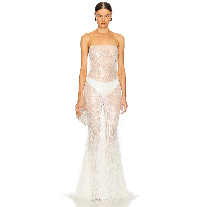 retrofete ODESSA 裙子 白色REVOLVE