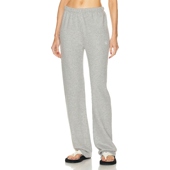 长裤 灰色棉混纺REVOLVE Eterne宽松休闲运动裤 慢跑裤 春季 新品