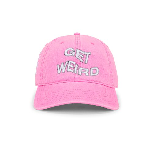 [春季新品]Anti Social Social Club鸭舌帽粉色棒球帽REVOLVE小众