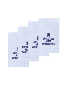 Chefanie Wash Hands Hand Towels 白色REVOLVE小众新款