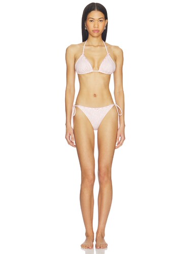 LoveShackFancy HARBOR 泳装 revolve小众新款 粉色