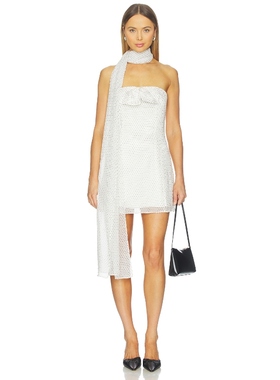 Tanner Fletcher MONICA 裙子 黑色、白色REVOLVE小众新款