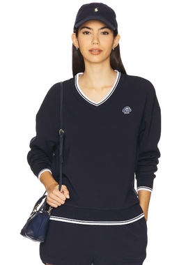 [冬季新品] Varley 运动衫藏青色运动复古风REVOLVE小众新款