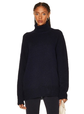 The Row STEPNEY 毛衣 藏青色REVOLVE小众新款