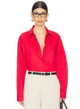 [冬季新品]Rue Sophie ALDA 衬衫 红色REVOLVE小众