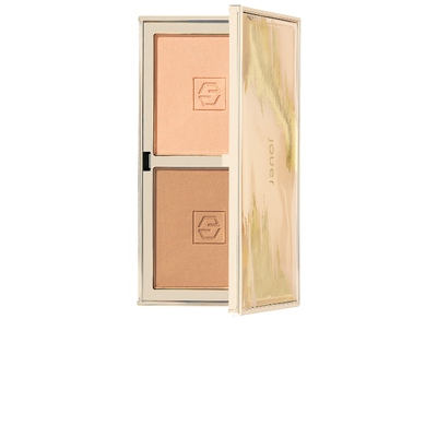 Jouer Cosmetics Sunswept Dual Bronzer Palette 棕黄色REVOLVE