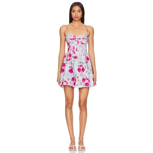 连衣裙女REVOLVE小众新款 CORSET ELSIE Bardot