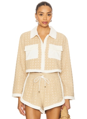 [冬季新品]Veronica Beard ZARIAH 开衫 中性色调REVOLVE小众