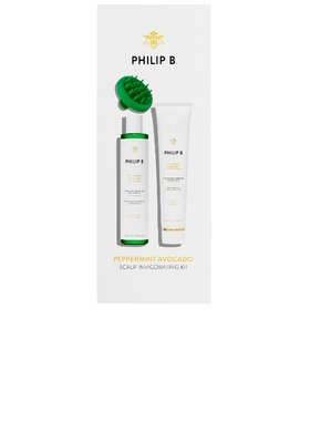 PHILIP B. Peppermint Avocado Scalp Invigorating KitREVOLVE小
