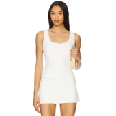 春季 ANTONIA 新品 Amanda Uprichard 上装 白色辣妹风REVOLVE新款