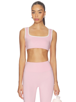 YEAR OF OURS Recycled Contrast Staple Sports Bra revolve小众