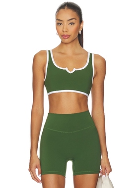 [冬季新品]FORM V SCOOP 运动胸罩 深绿色REVOLVE小众