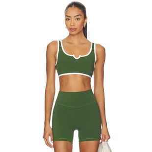 [冬季新品]FORM V SCOOP 运动胸罩 深绿色REVOLVE小众