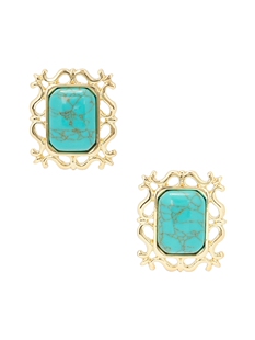 petit moments VIVA 铆钉耳饰 revolve小众新款