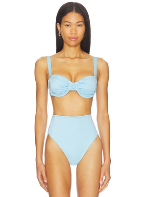 Cleobella BECKETT 泳装 revolve小众新款 淡蓝色