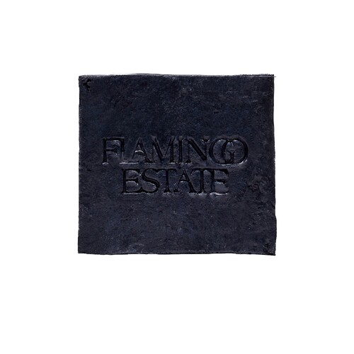Flamingo Estate Lavender Activated Charcoal Soap Brick  revo