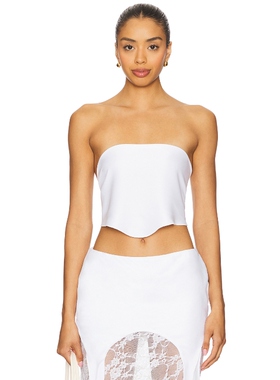 [春季新品]Bella Venice LISA 上装 白色REVOLVE小众新款