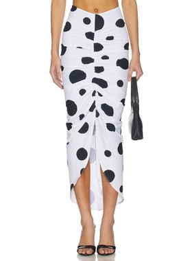 Sketch-Y FRIDA 半身裙 白色REVOLVE小众新款