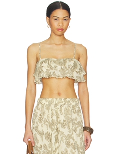 AND revolve小众新款 NANDITA 上装 TOP HEMANT