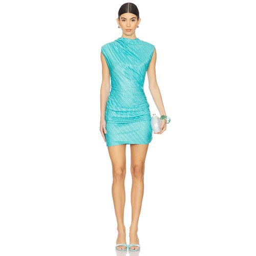 Sabina Musayev Liz Dress 蓝色REVOLVE小众新款