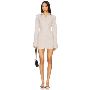 衬衫 裙REVOLVE小众新款 短裙气质修身 ALL 长袖 WAYS 短款 连衣裙 THE