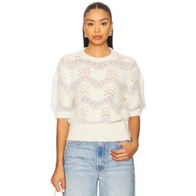 [春季新品]MOTHER PODWER PUFF 毛衣 镂空泡泡袖REVOLVE春季