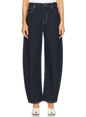 [冬季新品]SER.O.YA MARBEL 牛仔裤 蓝色 美式复古风REVOLVE小众