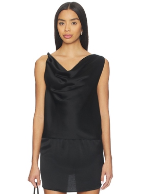 LESET BARB SHELL 上装 黑色REVOLVE小众新款